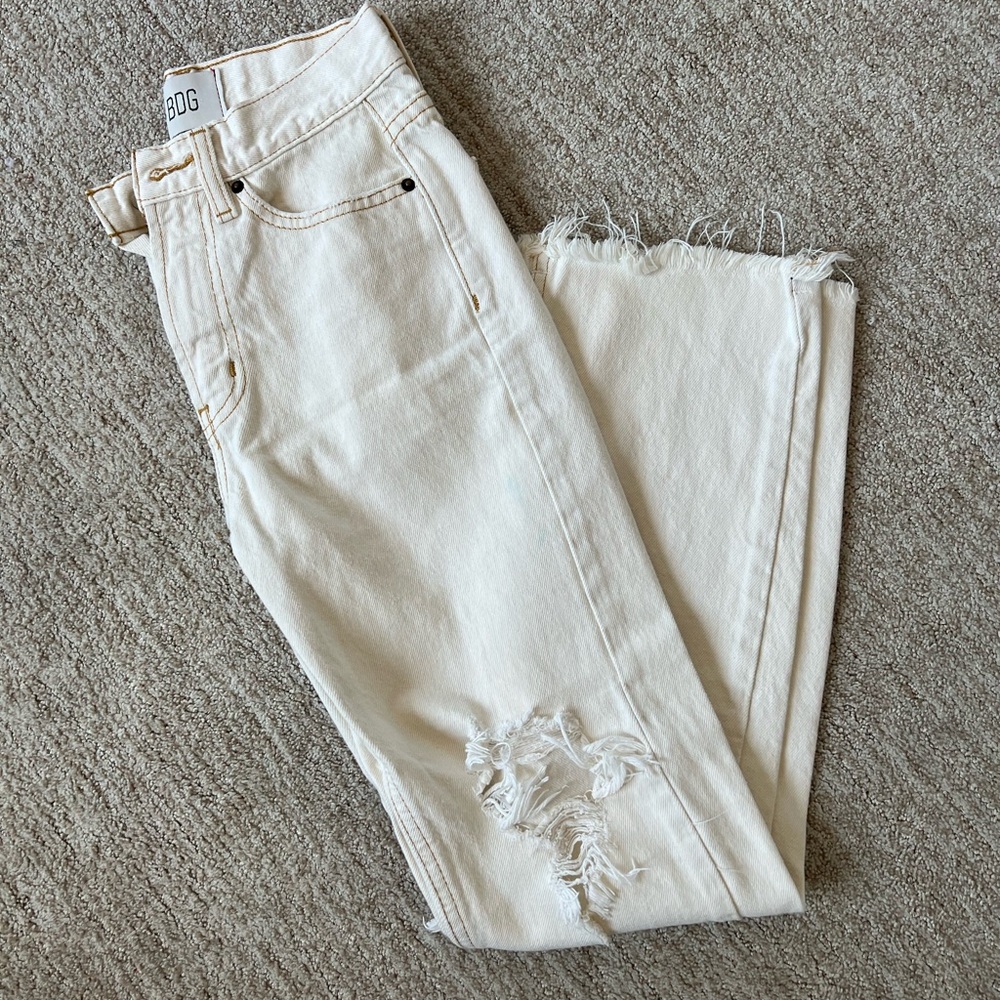 Size 24 BDG jeans. High waisted straight leg.
